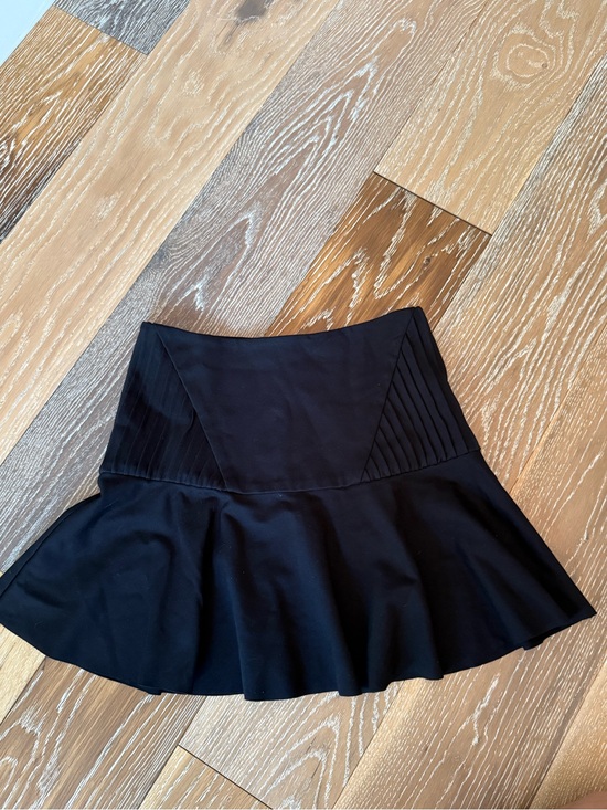 Parker Dresses & Skirts - Parker Black Flared Mini Skirt NWT Size 4 | High Waist A-Line Party Skirt